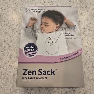 Nested Bean Zen Sack Wearable Blanket - Size Small 0-6 Months